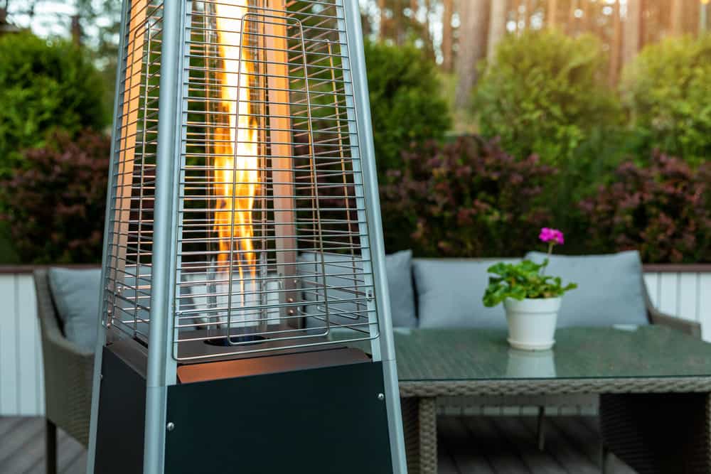 nyd din terrasse med en hyggelig terrassevarmer