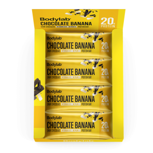 BodyLab Proteinbar Chocolade Banan (12 x 55 g)