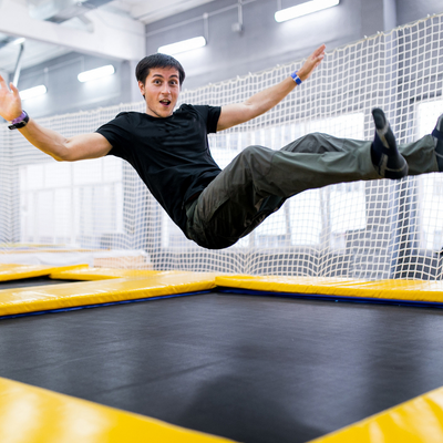 Firkantet Trampolin tilbud
