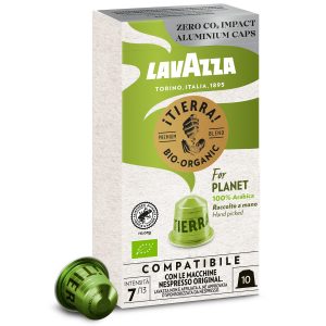 Lavazza Â¡Tierra! For Planet Organic kaffekapsler, 10 stk