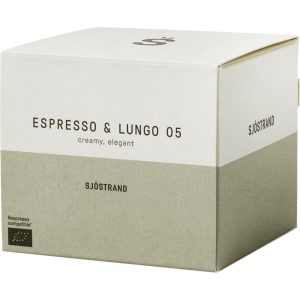 Sjöstrand NÂ°5 Espresso & Lungo kaffekapsler, 10 stk.