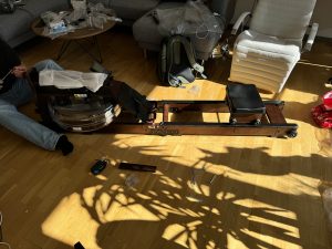 En smule brugt afhent - Ascendic 6015 Foldbar Romaskine i Asketræ