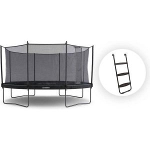 North Trampoline Pioneer Oval 500x350cm + Safety Net + Ladder