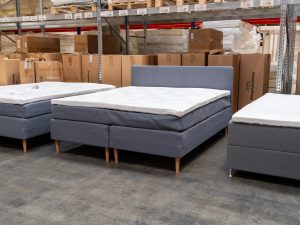 Kontinental 180×200 mørkegrå Kontinental 180×200 mørkegrå